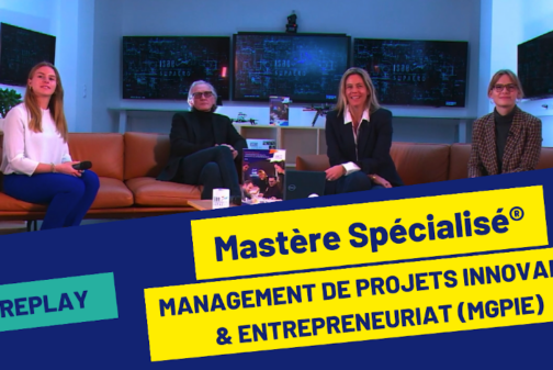 Replay du webinaire du Mastère Spécialisé® MGPIE